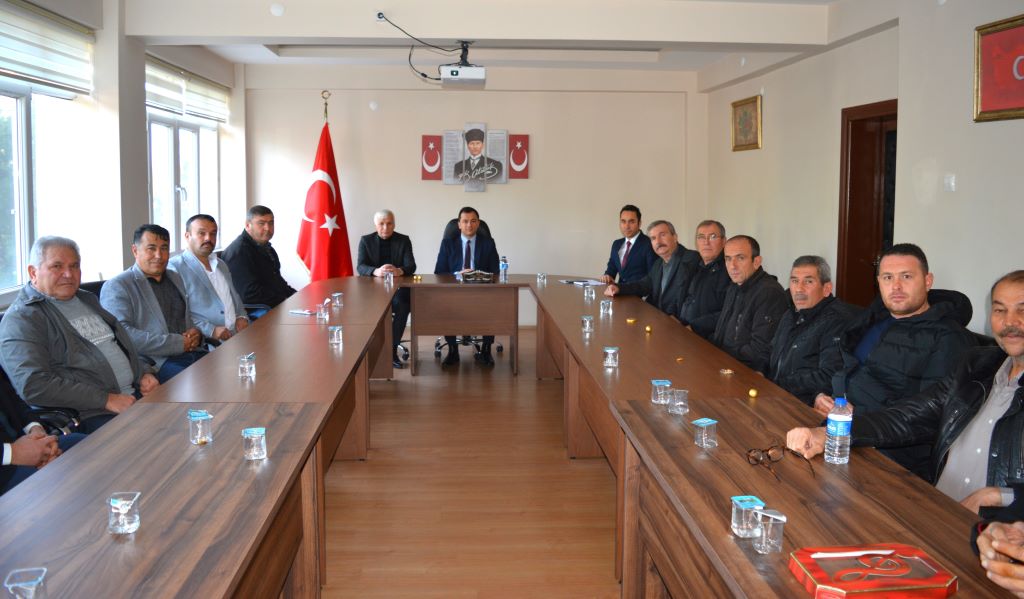 Yıl Sonu Muhtarlar Toplantısı Gerçekleştirildi